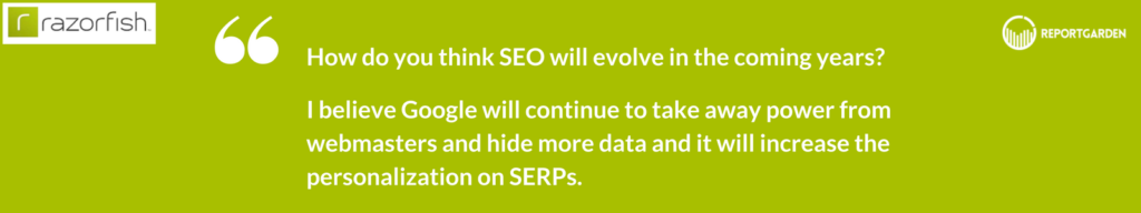 evolution of seo